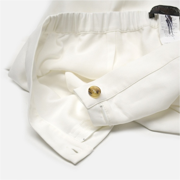 MARINA RINALDI Classic Cotton Pants - Picture 6 of 8